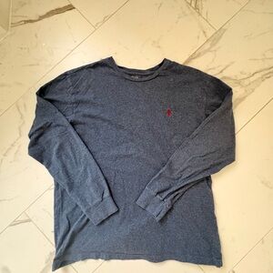 Polo Ralph Lauren Navy Long Sleeve Tee